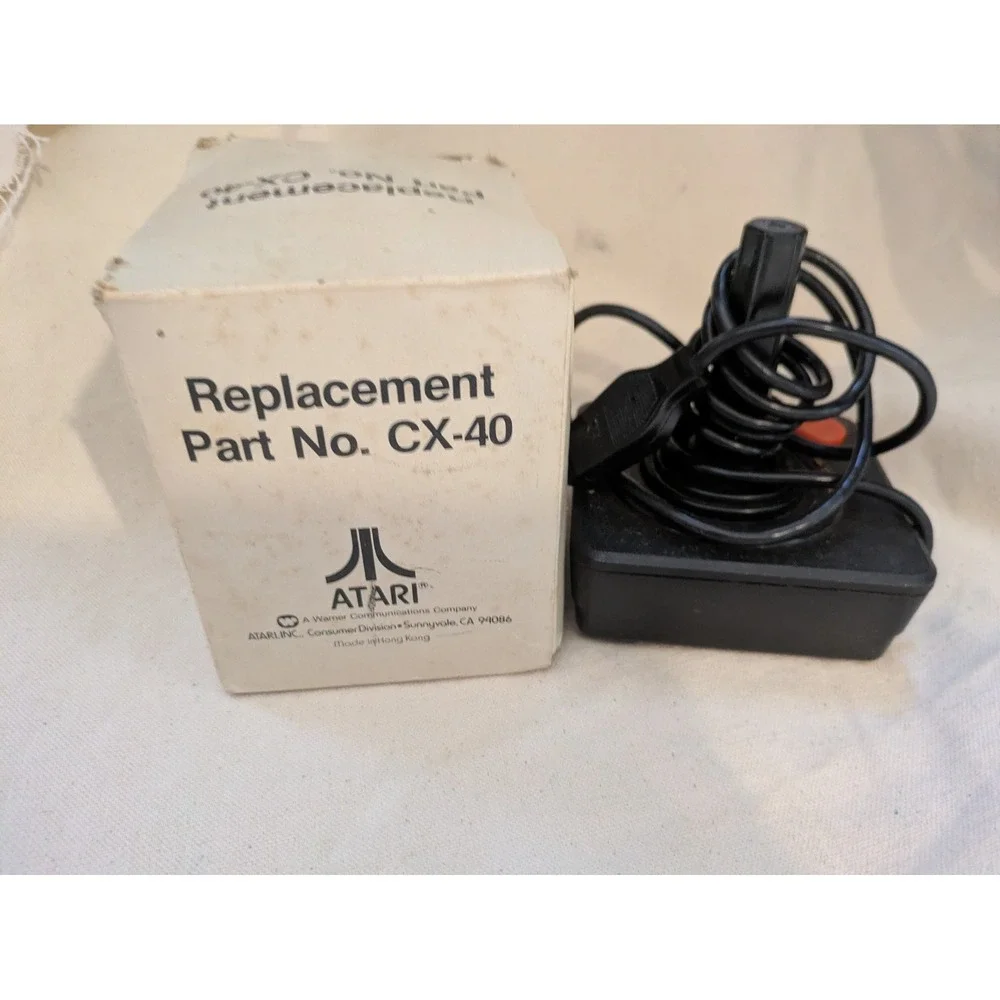 Vintage Atari CX-40 Joystick Controller‎ Replacement Part Original Box 2600